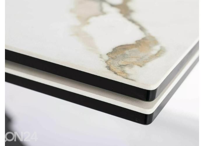 Jatkettava ruokapöytä Christopher 160-240x90 cm kuvasuurennos