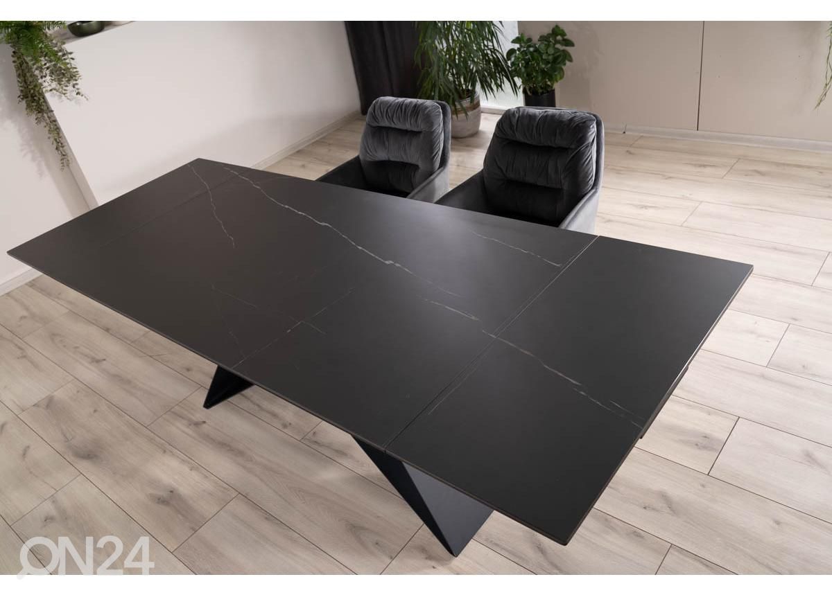 Jatkettava ruokapöytä Dali 160-240x90 cm kuvasuurennos