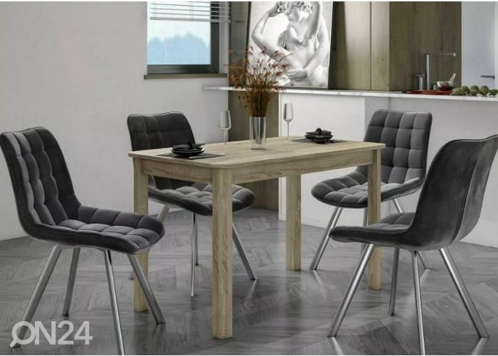 Jatkettava ruokapöytä Danny 120/160x68 cm kuvasuurennos
