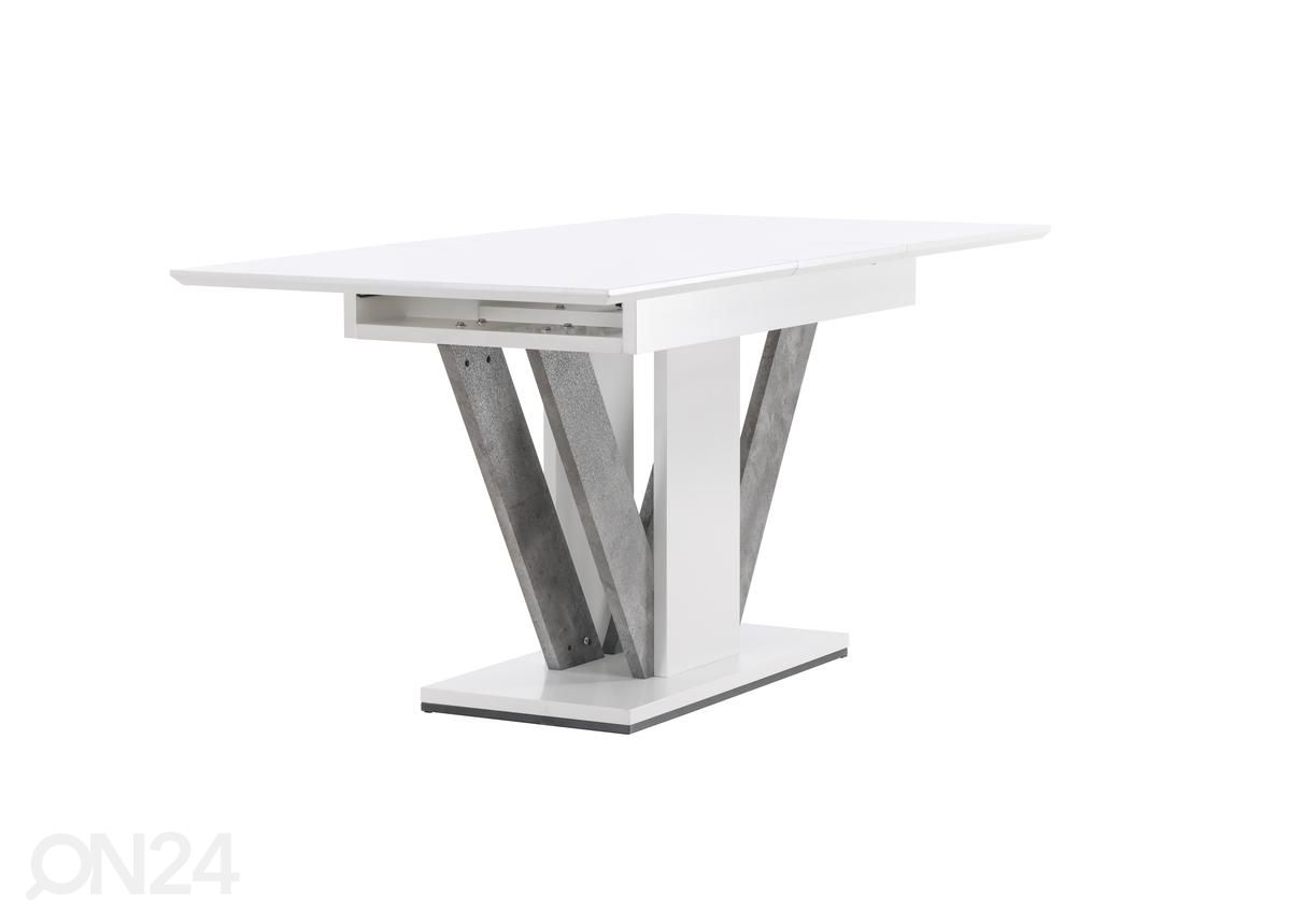 Jatkettava ruokapöytä Disa 120/160x80cm kuvasuurennos