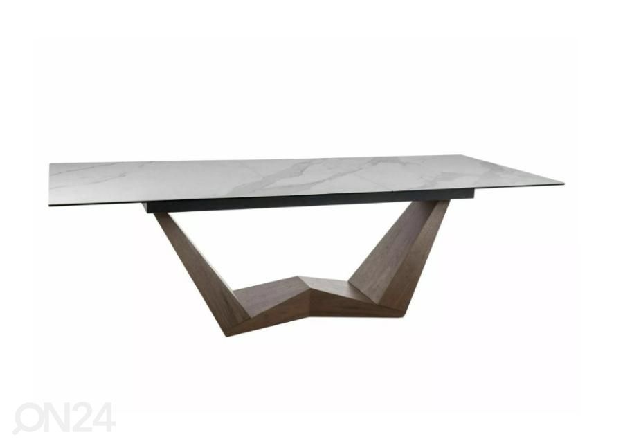 Jatkettava ruokapöytä Ferruccio 200-250x98 cm kuvasuurennos