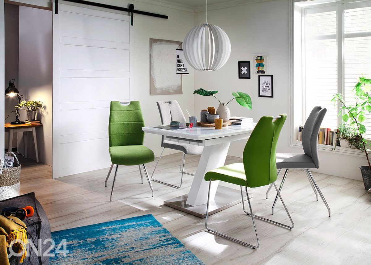 Jatkettava ruokapöytä Galina 120-160x80 cm kuvasuurennos