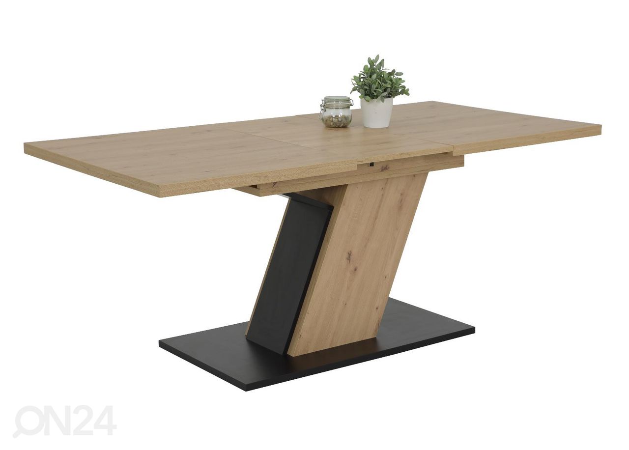 Jatkettava ruokapöytä Jeanette 90x140-180 cm kuvasuurennos