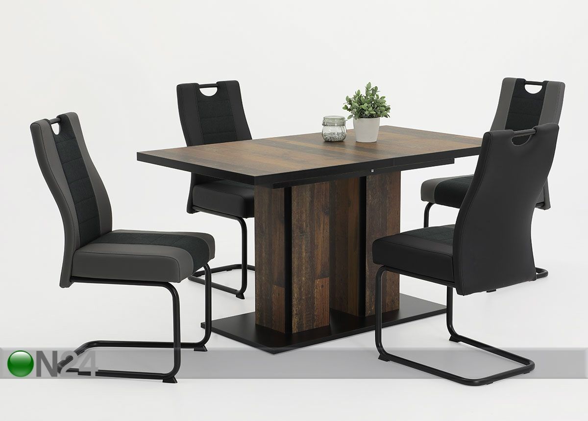 Jatkettava ruokapöytä Karola 80x140-180 cm kuvasuurennos