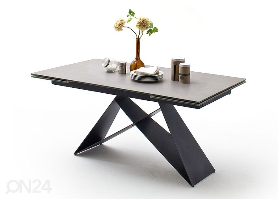 Jatkettava ruokapöytä Kobe 160-220x90 cm kuvasuurennos