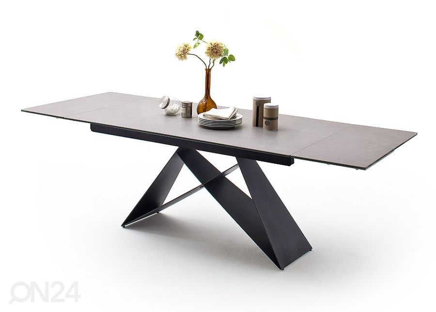 Jatkettava ruokapöytä Kobe 160-220x90 cm kuvasuurennos