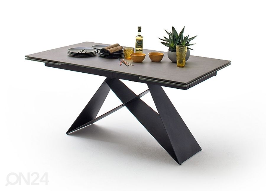 Jatkettava ruokapöytä Kobe 160-240x90 cm kuvasuurennos