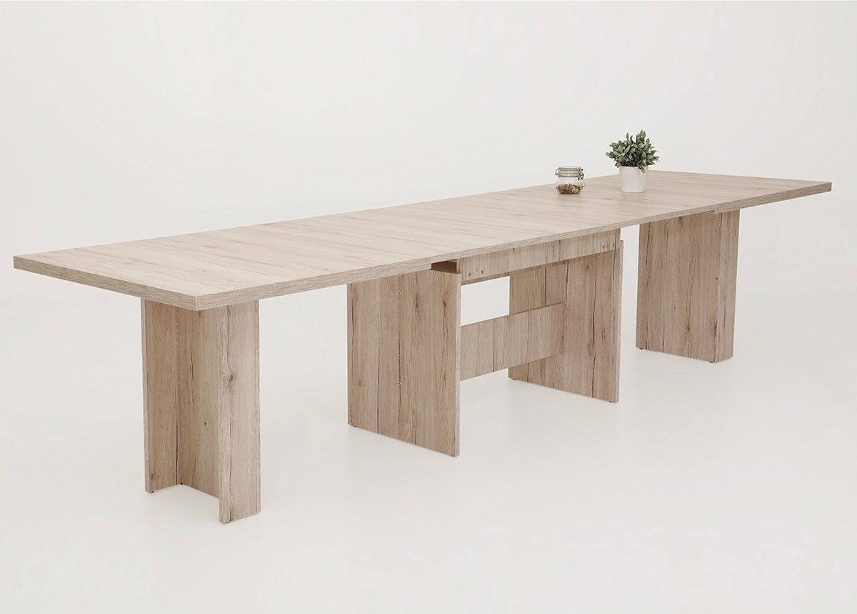 Jatkettava ruokapöytä Lia II 90x160-320 cm kuvasuurennos
