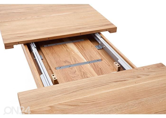Jatkettava ruokapöytä Managua 140-220x90 cm kuvasuurennos