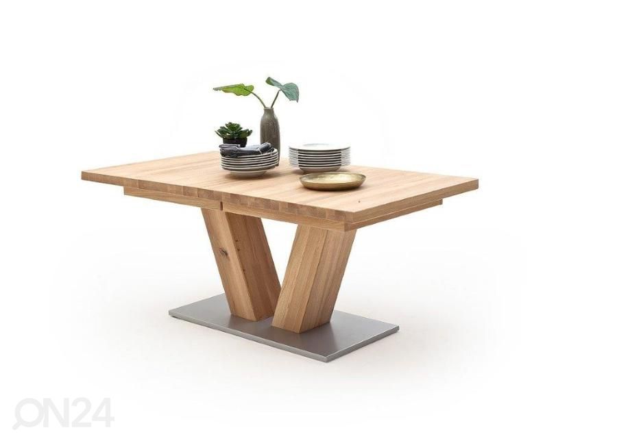 Jatkettava ruokapöytä Managua 140-220x90 cm kuvasuurennos