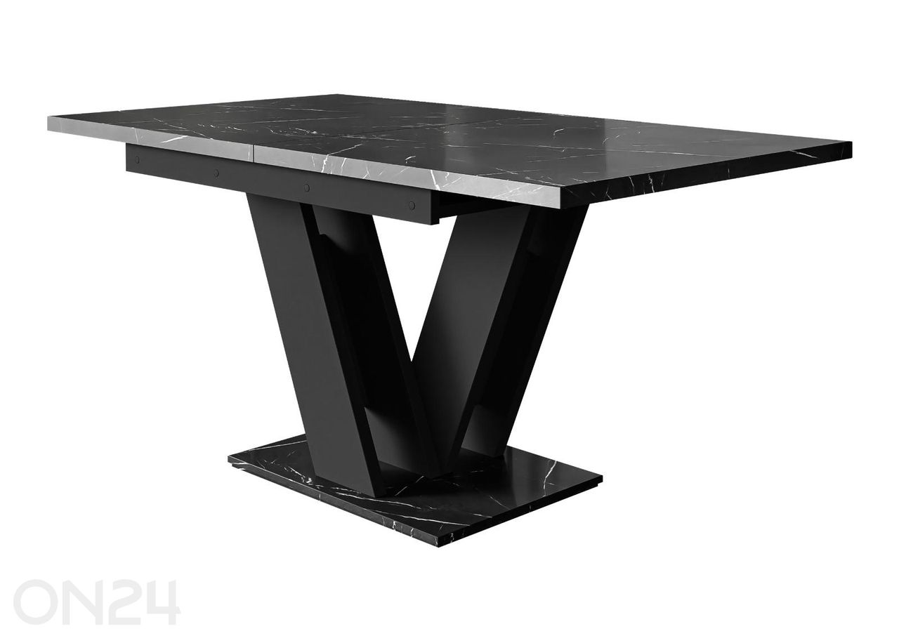 Jatkettava ruokapöytä Mas 80x120/160 cm kuvasuurennos