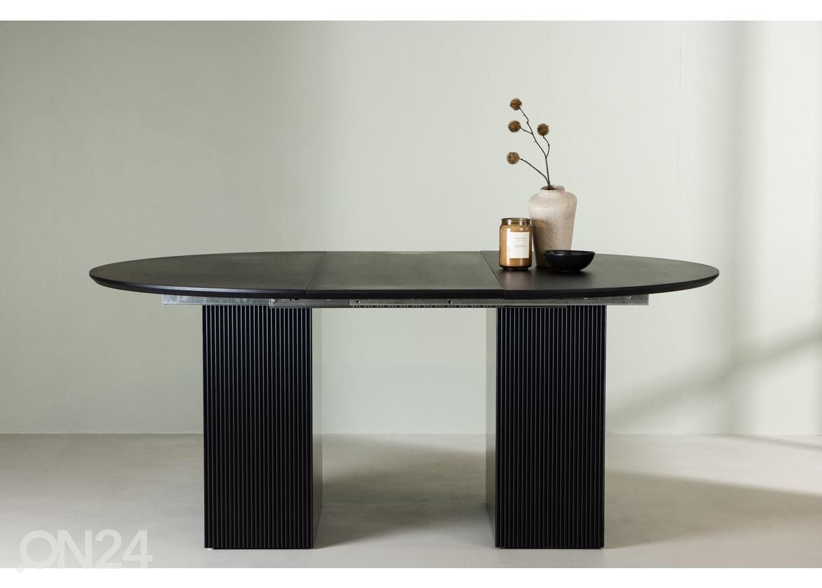 Jatkettava ruokapöytä Matilda 130/180x130 cm kuvasuurennos