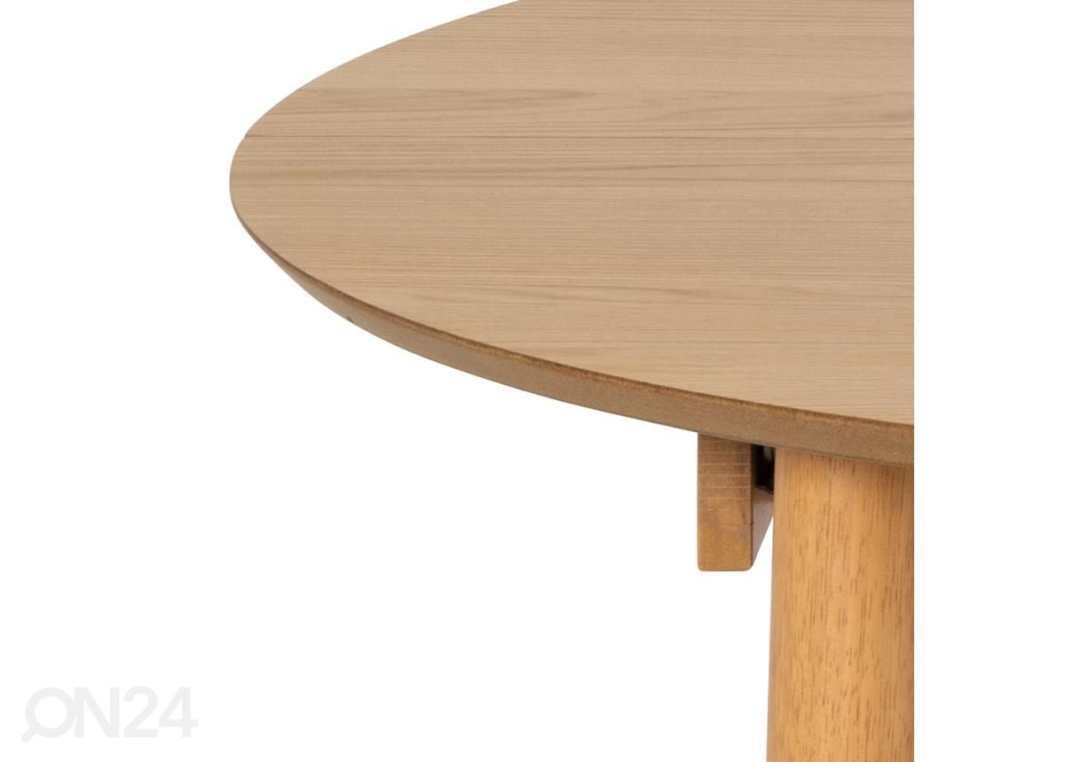 Jatkettava ruokapöytä Monz Ø 115/154 cm kuvasuurennos