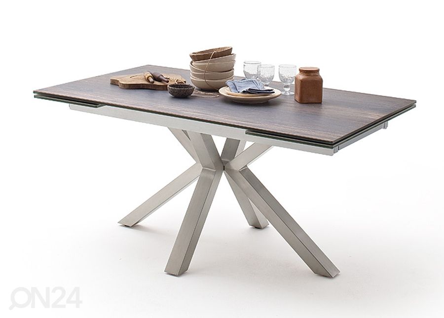 Jatkettava ruokapöytä Nagano 160-240x90 cm kuvasuurennos