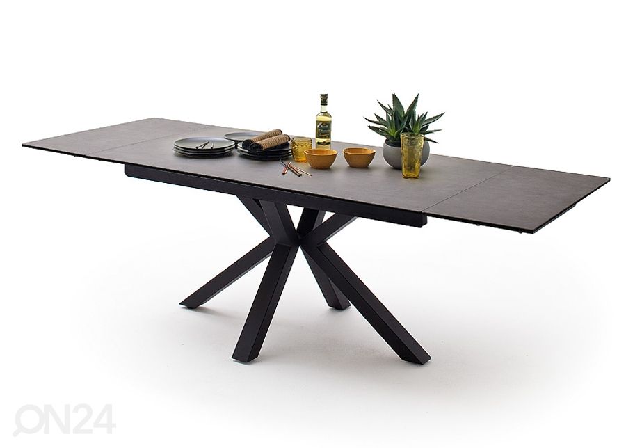 Jatkettava ruokapöytä Nagano 160-240x90 cm kuvasuurennos