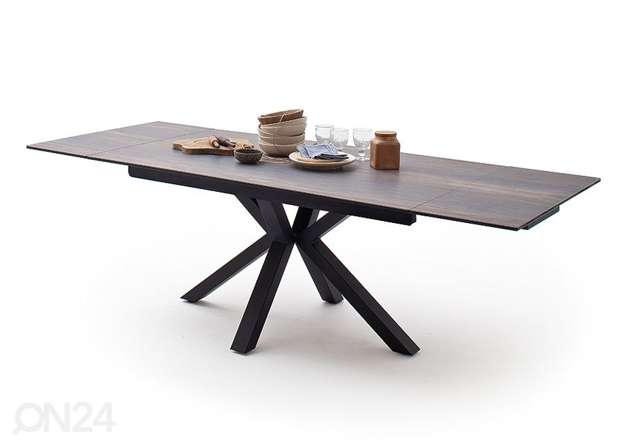 Jatkettava ruokapöytä Nagano 160-240x90 cm kuvasuurennos