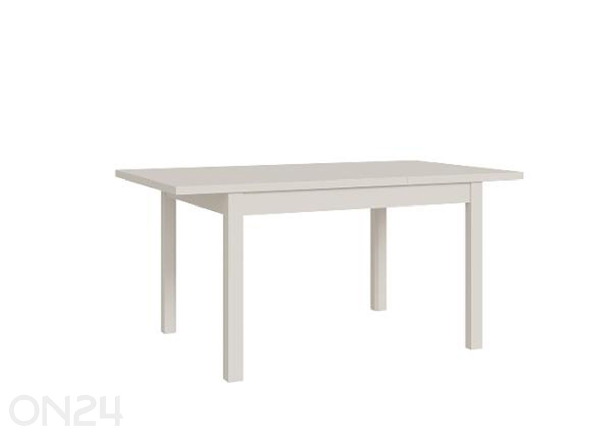 Jatkettava ruokapöytä Oak Squere 80x120/160 cm kuvasuurennos