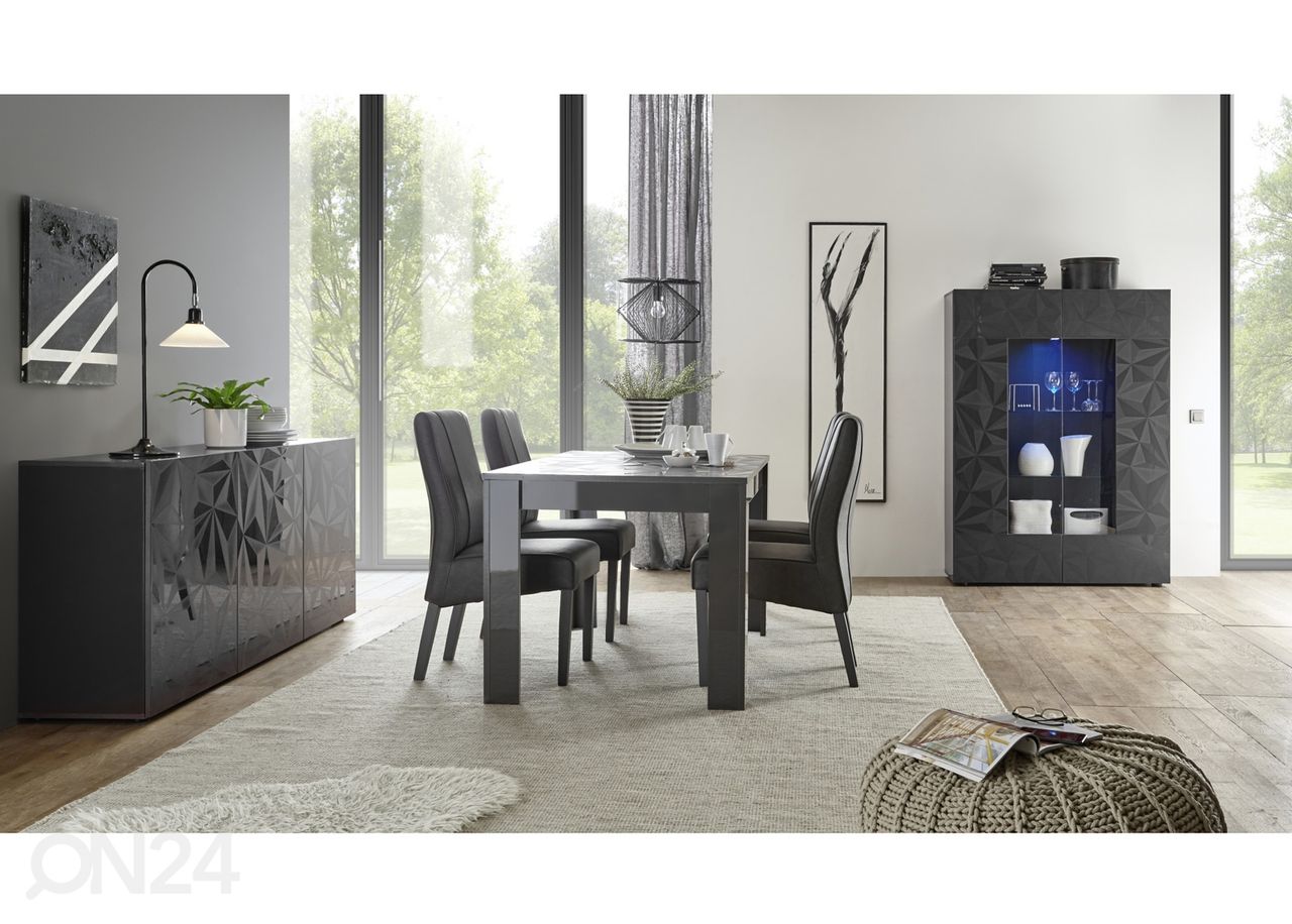 Jatkettava ruokapöytä Prisma 137-185x90 cm kuvasuurennos