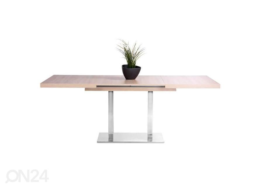 Jatkettava ruokapöytä Quadrato 120/200x80 cm kuvasuurennos