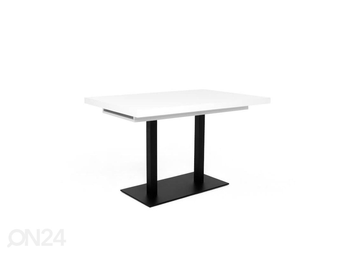 Jatkettava ruokapöytä Quadrato 120/200x80 cm kuvasuurennos