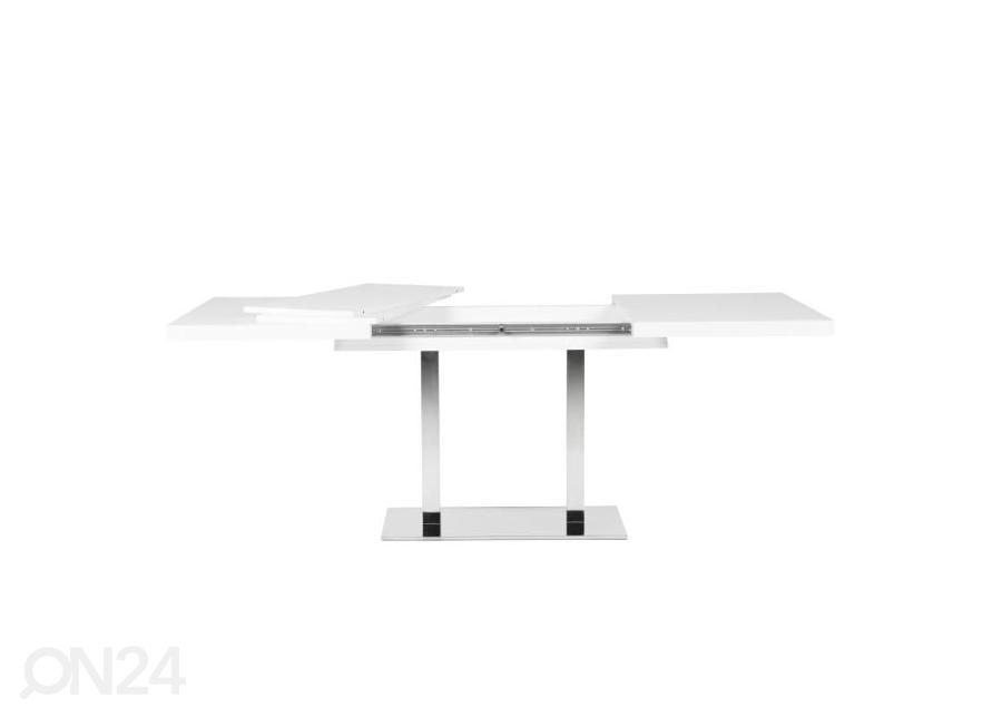 Jatkettava ruokapöytä Quadrato 120/200x80 cm kuvasuurennos