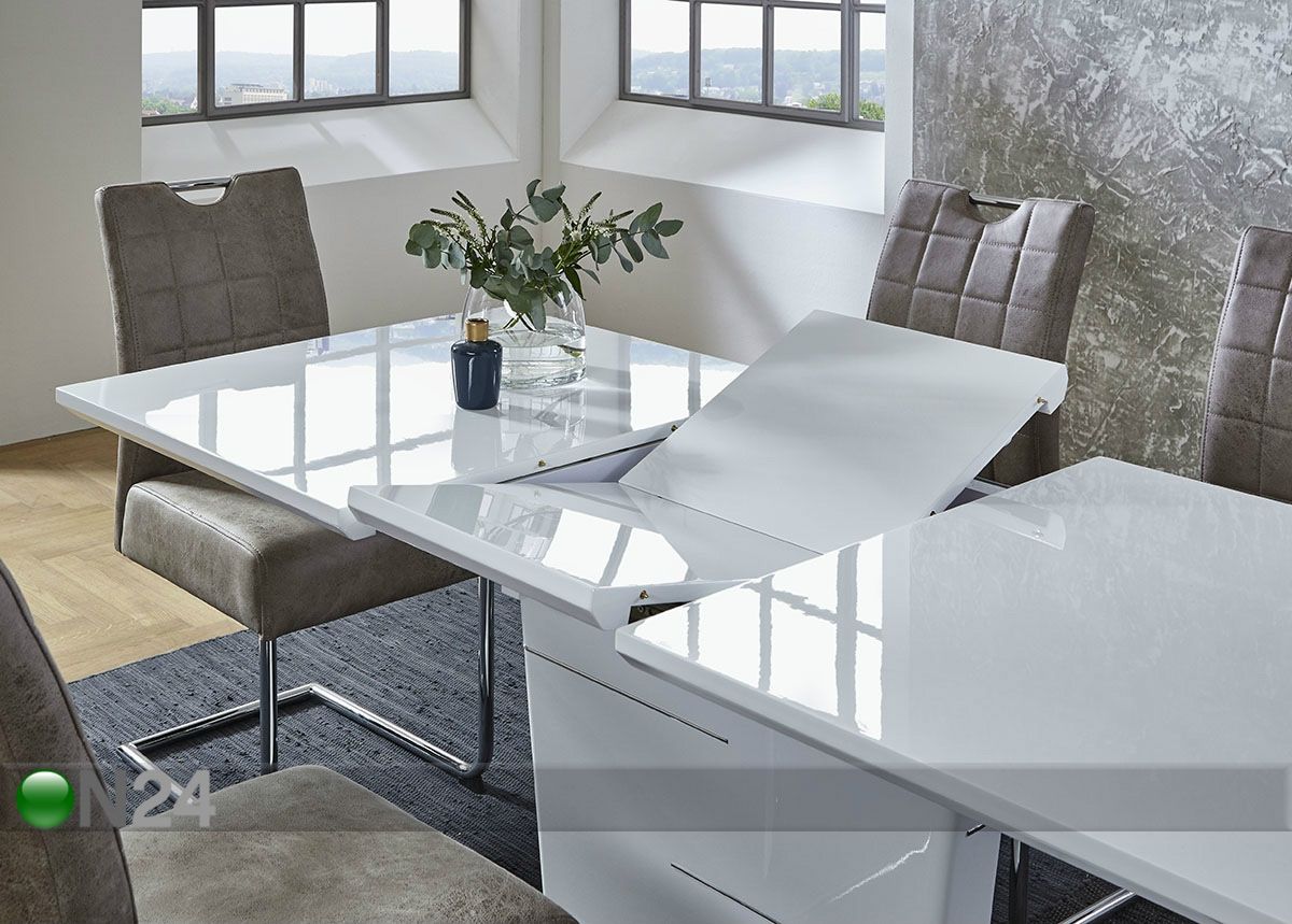 Jatkettava ruokapöytä Sila 80x140-180 cm kuvasuurennos