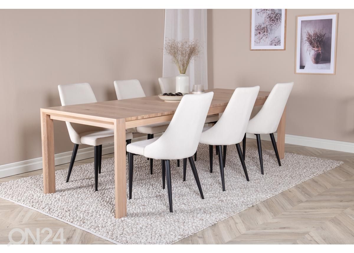 Jatkettava ruokapöytä Slider 170/250x95cm kuvasuurennos