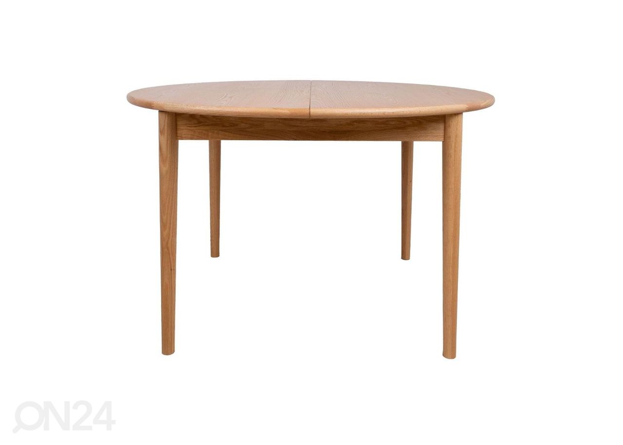 Jatkettava ruokapöytä Troyes Ø 100-132 cm kuvasuurennos