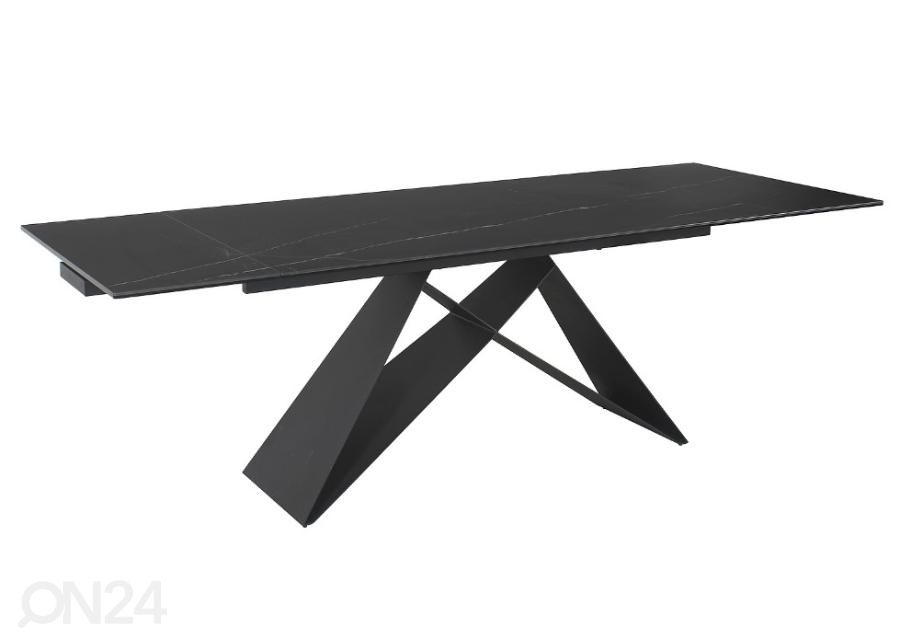 Jatkettava ruokapöytä West 160-240x90 cm kuvasuurennos