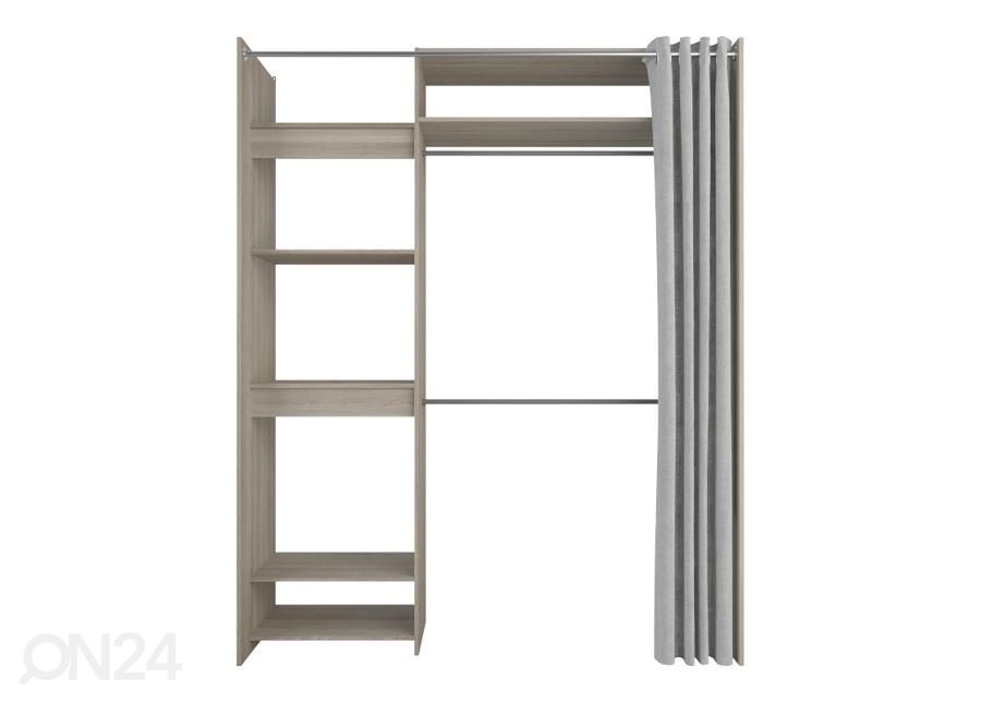 Jatkettava vaatekaappijärjestelmä Odeon 168 cm kuvasuurennos