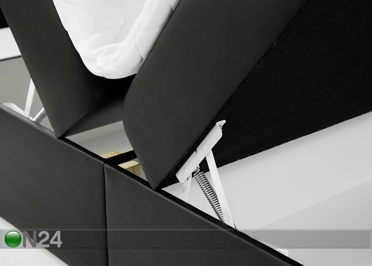 Jenkkisänky kahdella vuodevaatelaatikolla 200x200 cm kuvasuurennos