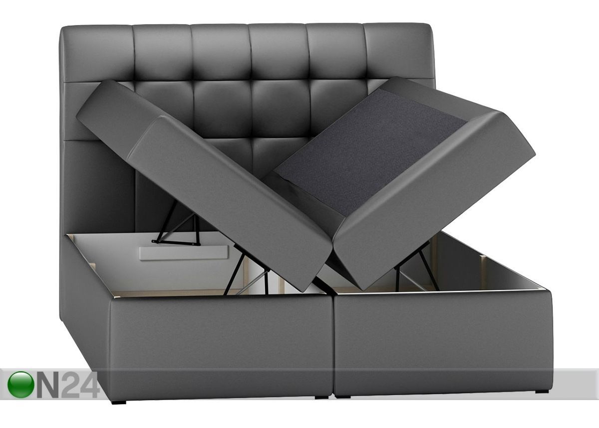 Jenkkisänky kahdella vuodevaatelaatikolla 200x200 cm kuvasuurennos