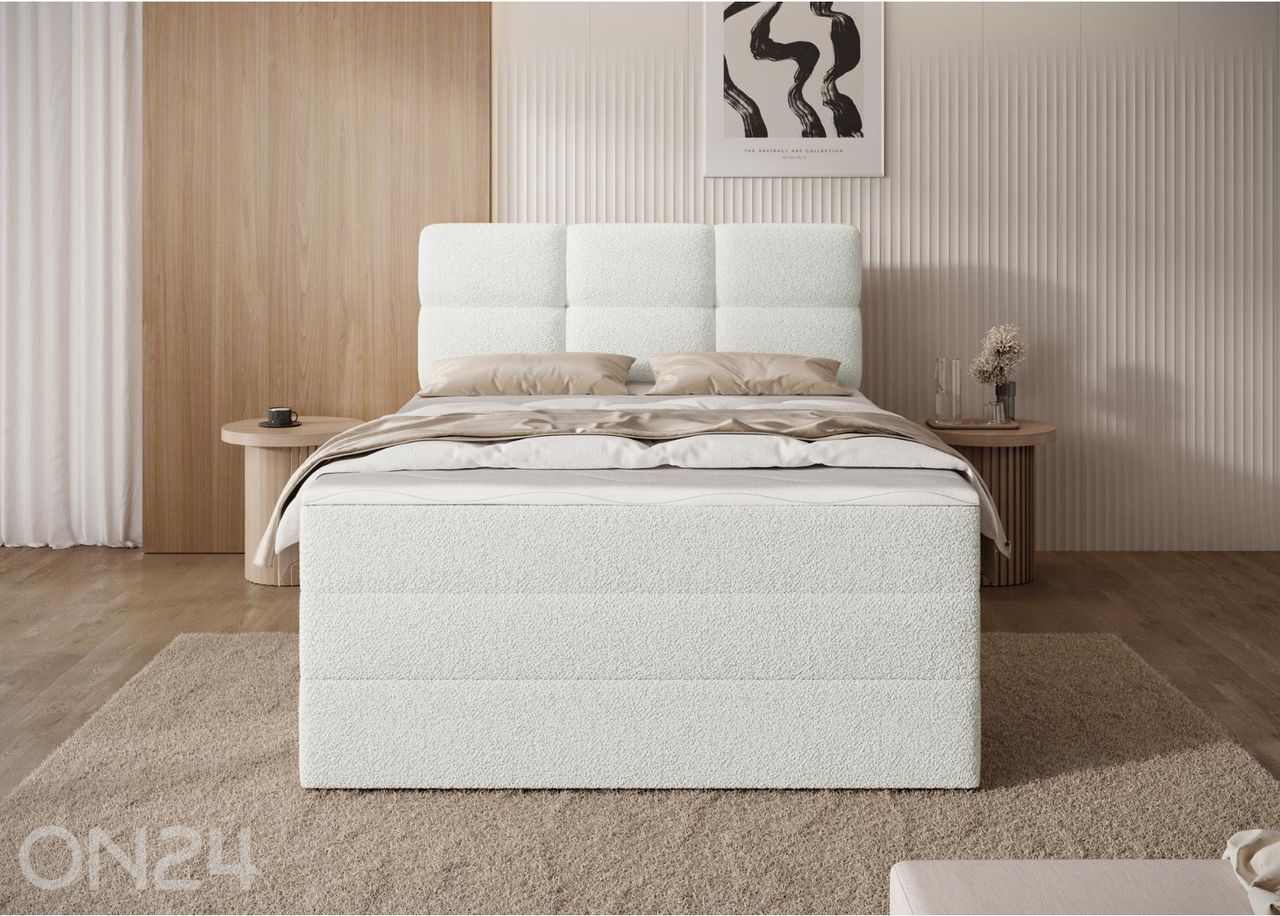 Jenkkisänky vuodevaatelaatikolla Kasped 120x200 cm kuvasuurennos