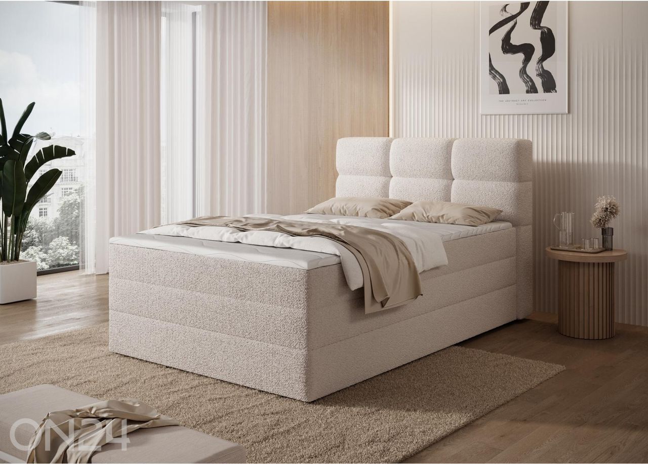 Jenkkisänky vuodevaatelaatikolla Kasped 120x200 cm kuvasuurennos