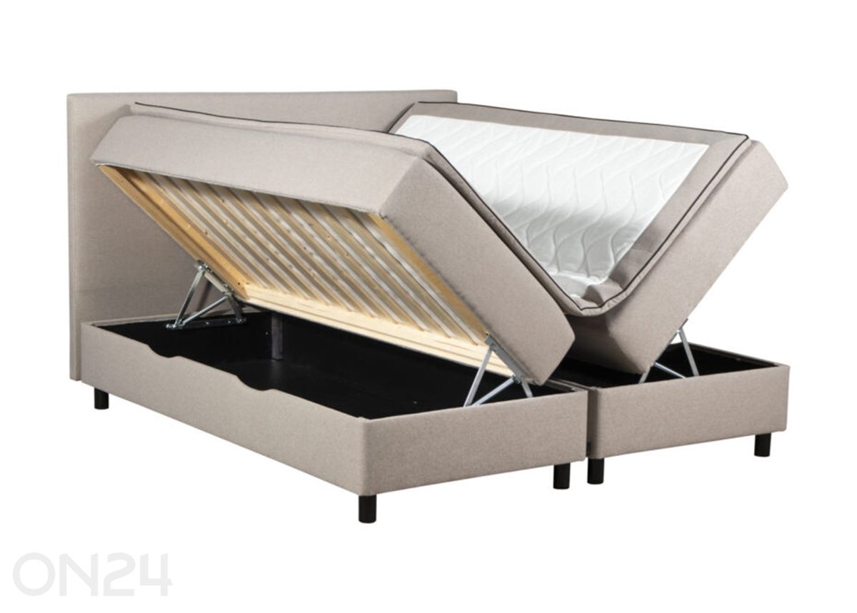 Jenkkisänky vuodevaatelaatikolla RMPLux 160x200 cm kuvasuurennos