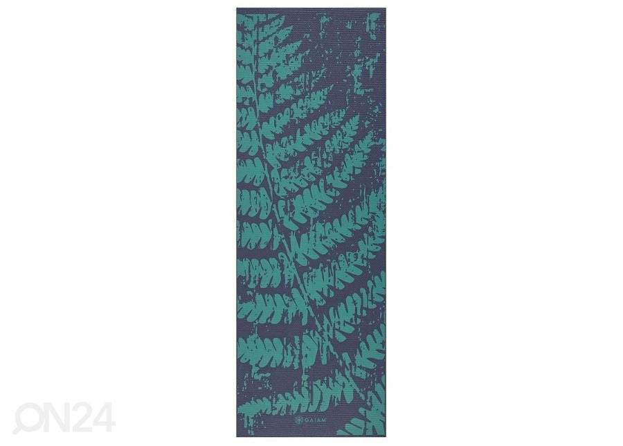 Joogamatto GAIAM Midnight Fern 4 mm kuvasuurennos