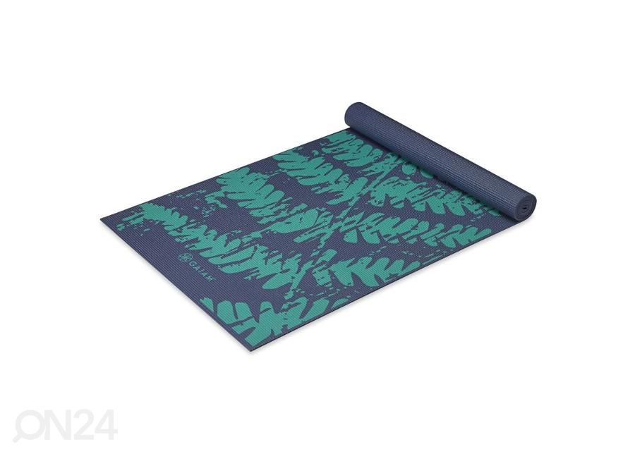 Joogamatto GAIAM Midnight Fern 4 mm kuvasuurennos