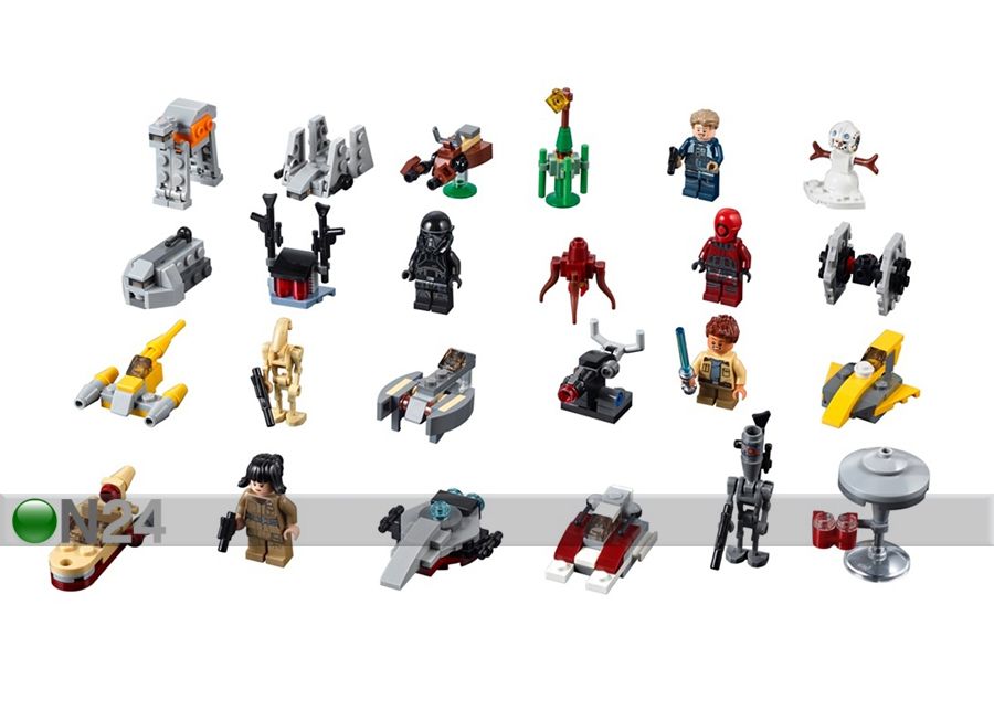 Joulukalenteri LEGO Star Wars kuvasuurennos