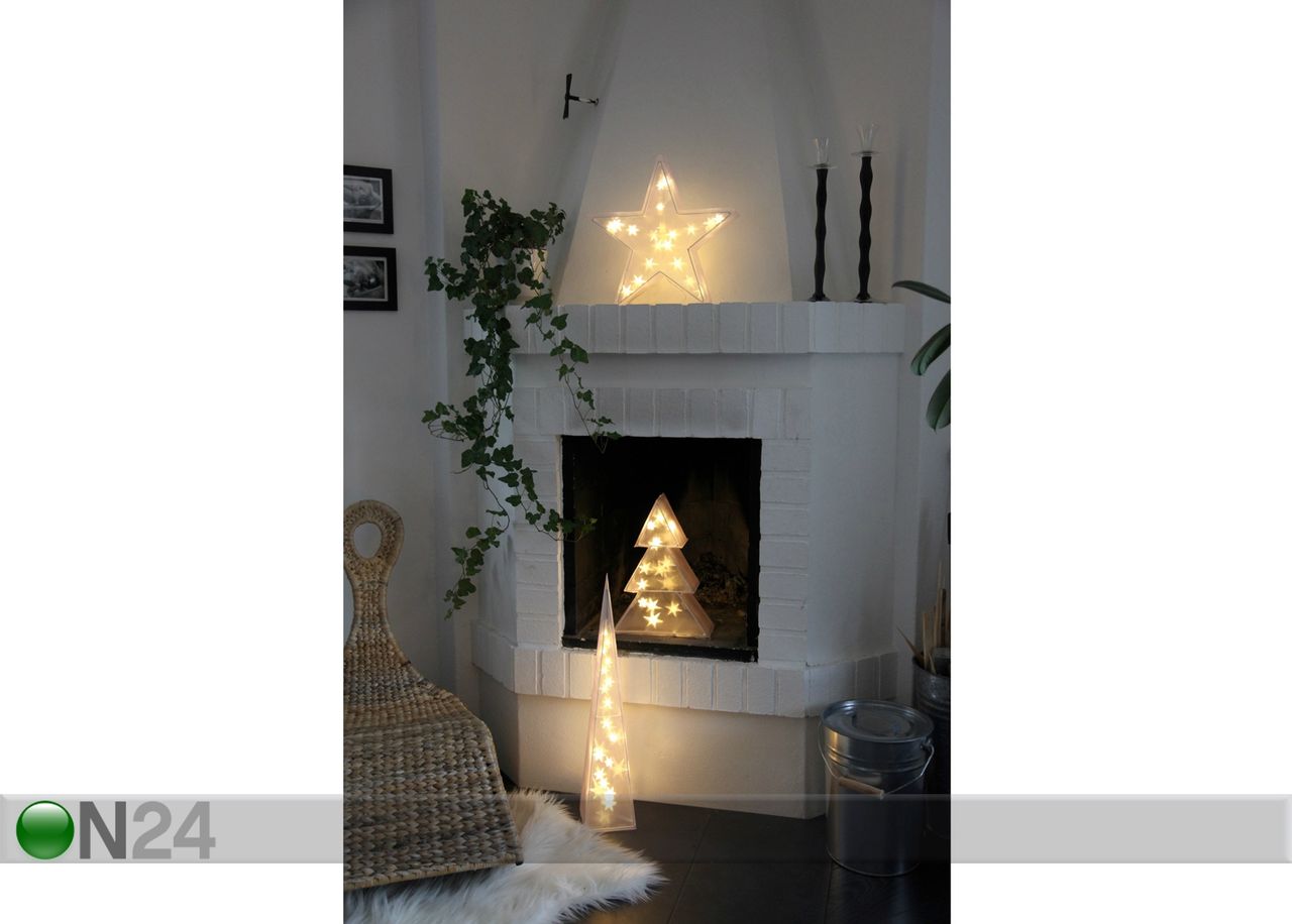 Joulukoriste LED TREE 3D kuvasuurennos