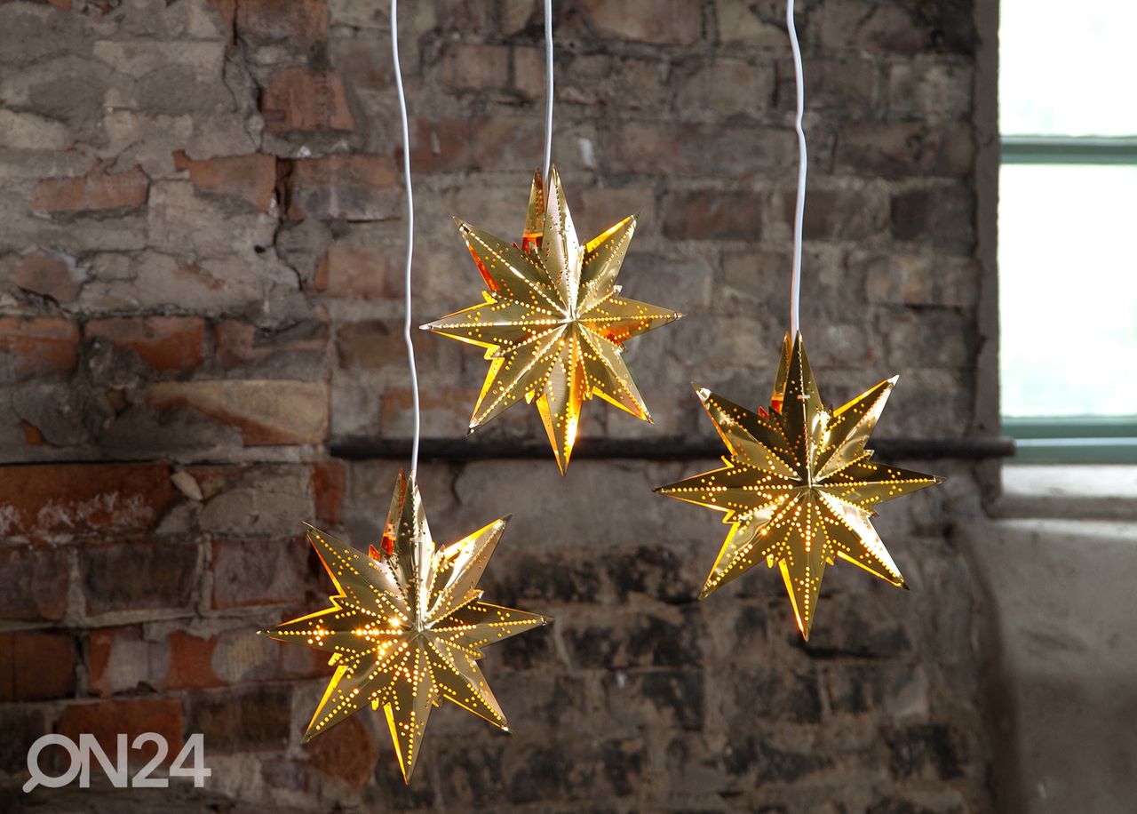 Joulutähti Star Mini 25 cm, messinki kuvasuurennos