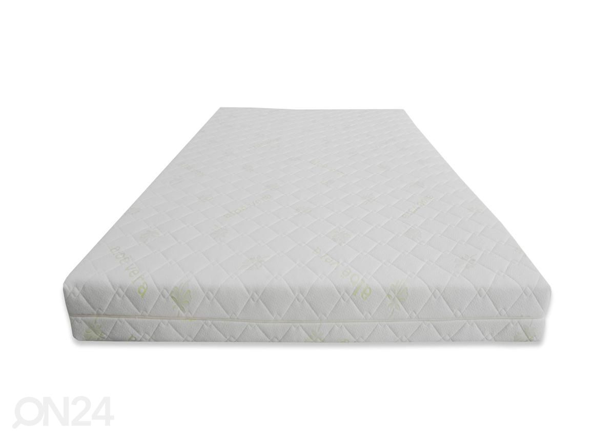 Joustinpatja Inter Pocket 160x200 cm, aloe vera kangas kuvasuurennos