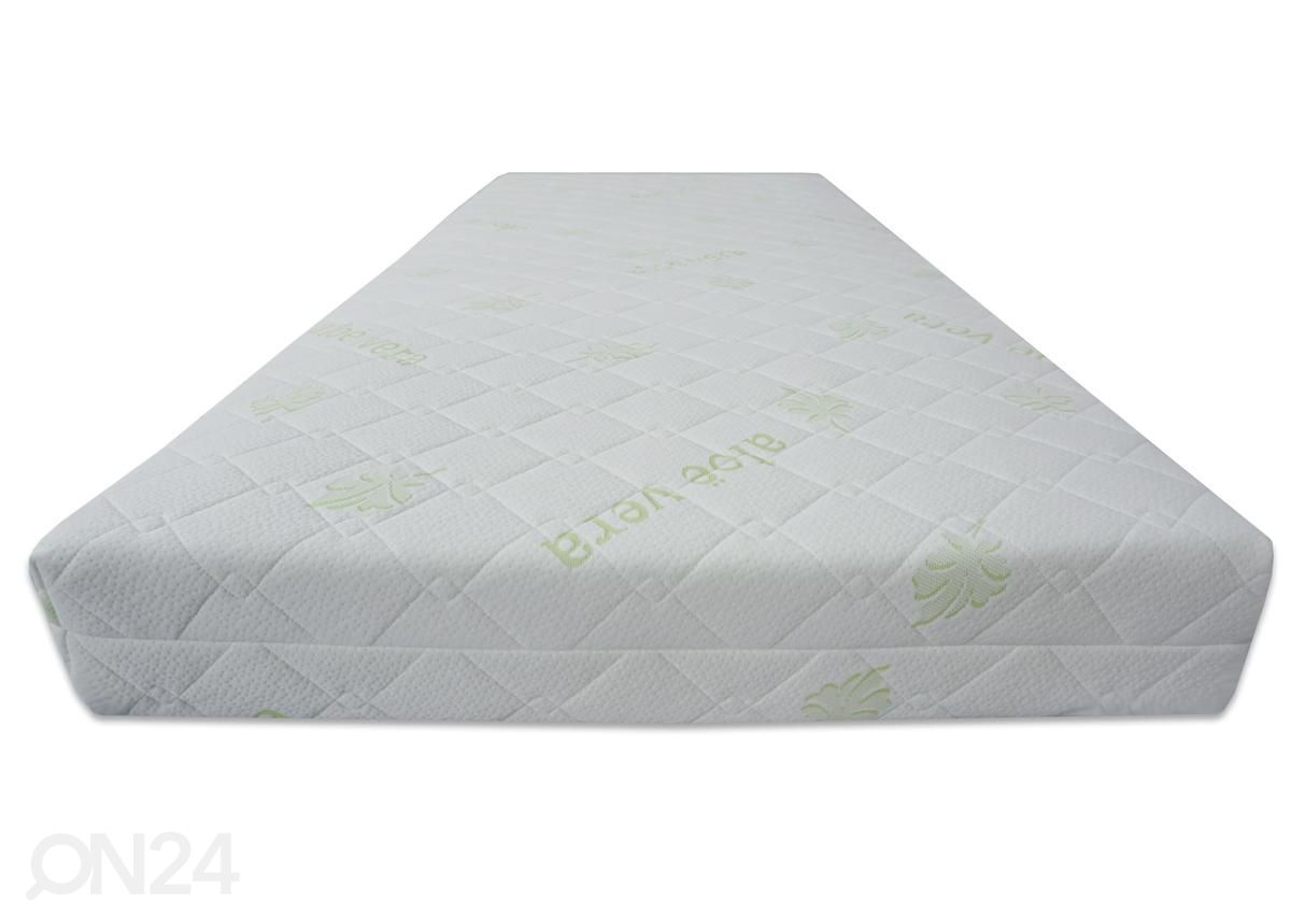 Joustinpatja Inter Pocket 200x200 cm, aloe vera kangas kuvasuurennos