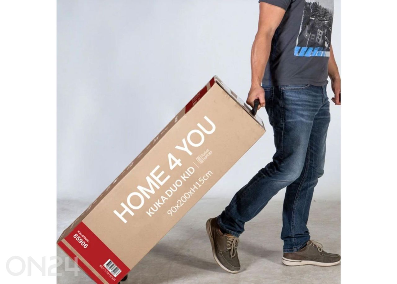 Joustinpatja Kuka Duo Kid 90x200xH15 cm kuvasuurennos