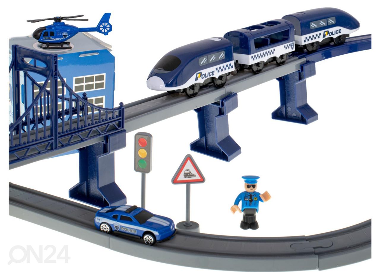 Junarata Poliisi 92 osaa 300 cm kuvasuurennos