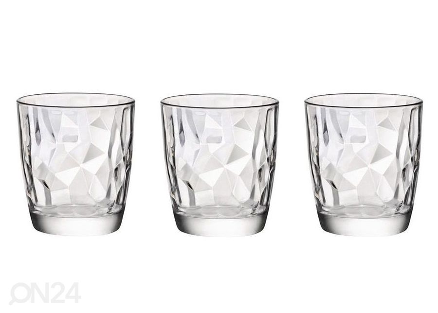 Juomalasi Diamond 39 cl, 3 kpl kuvasuurennos