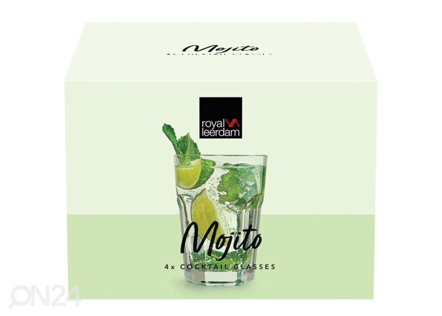 Juomalasi Mojito 41 cl, 4 kpl kuvasuurennos