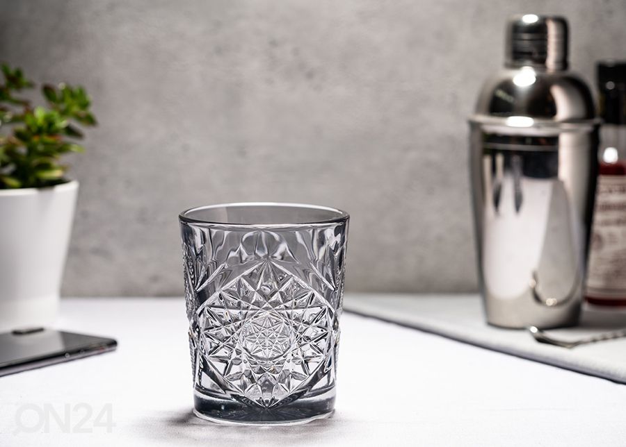 Juomalasi Royal Leerdam Hobstar harmaa 35 cl, 2 kpl kuvasuurennos