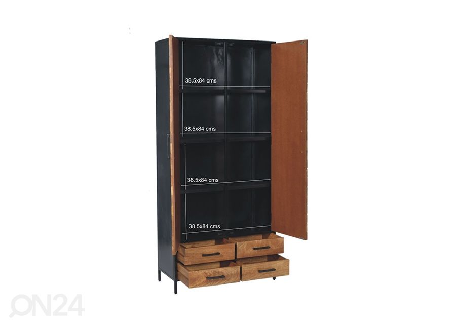 Kaappi Brooklyn 90 cm kuvasuurennos