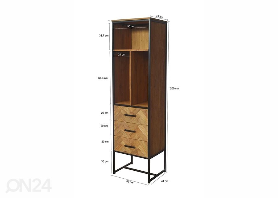 Kaappi/hylly Accent 55 cm kuvasuurennos