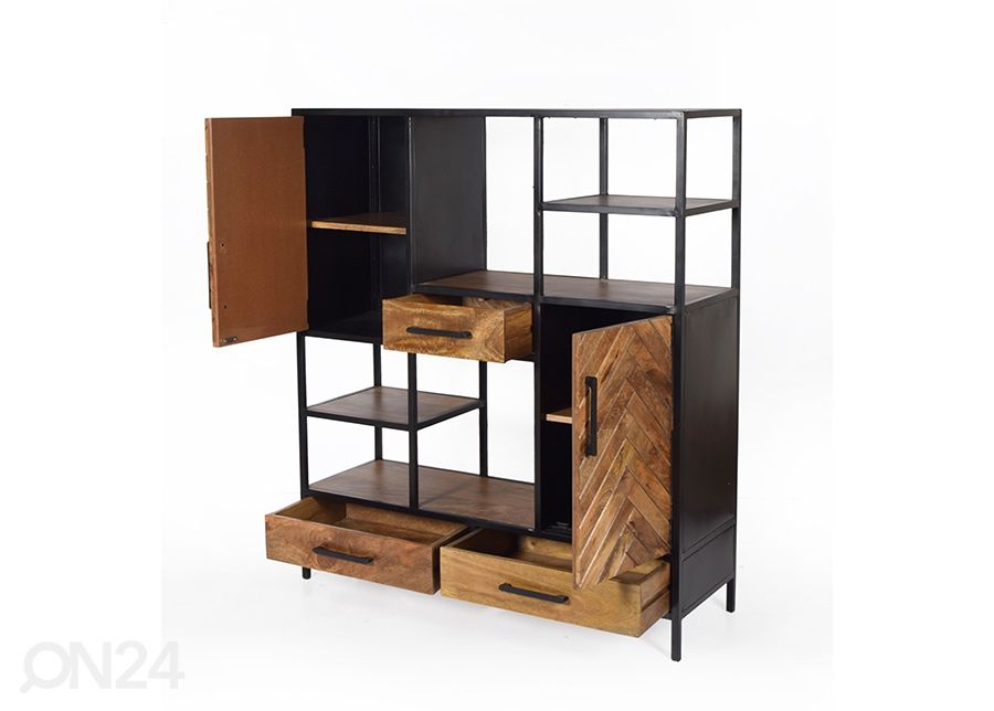 Kaappi/hylly Brooklyn 120 cm kuvasuurennos